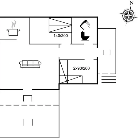 بيت للعطل Delia - 300m From The Sea By Interhome *